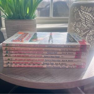 Vintage #17 19 23 36 46 65 115 The Baby-Sitters Club Little Sister Book Lot